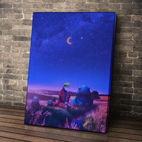 Naruto's Moonlit Meditation