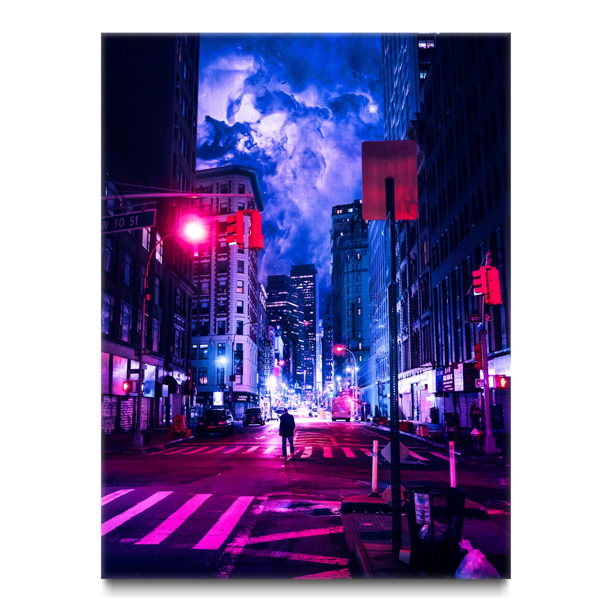 Nebula Above The City