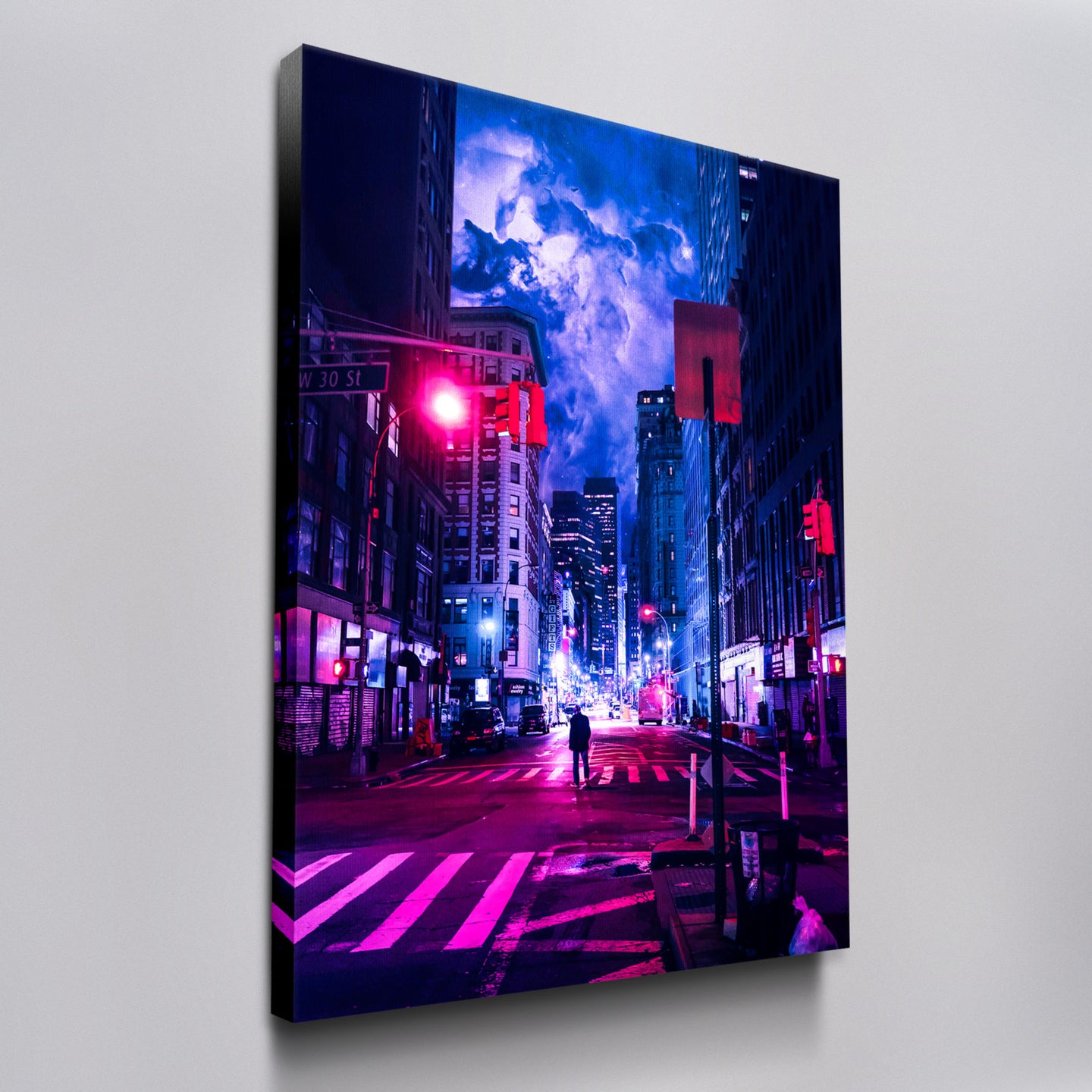 Nebula Above The City