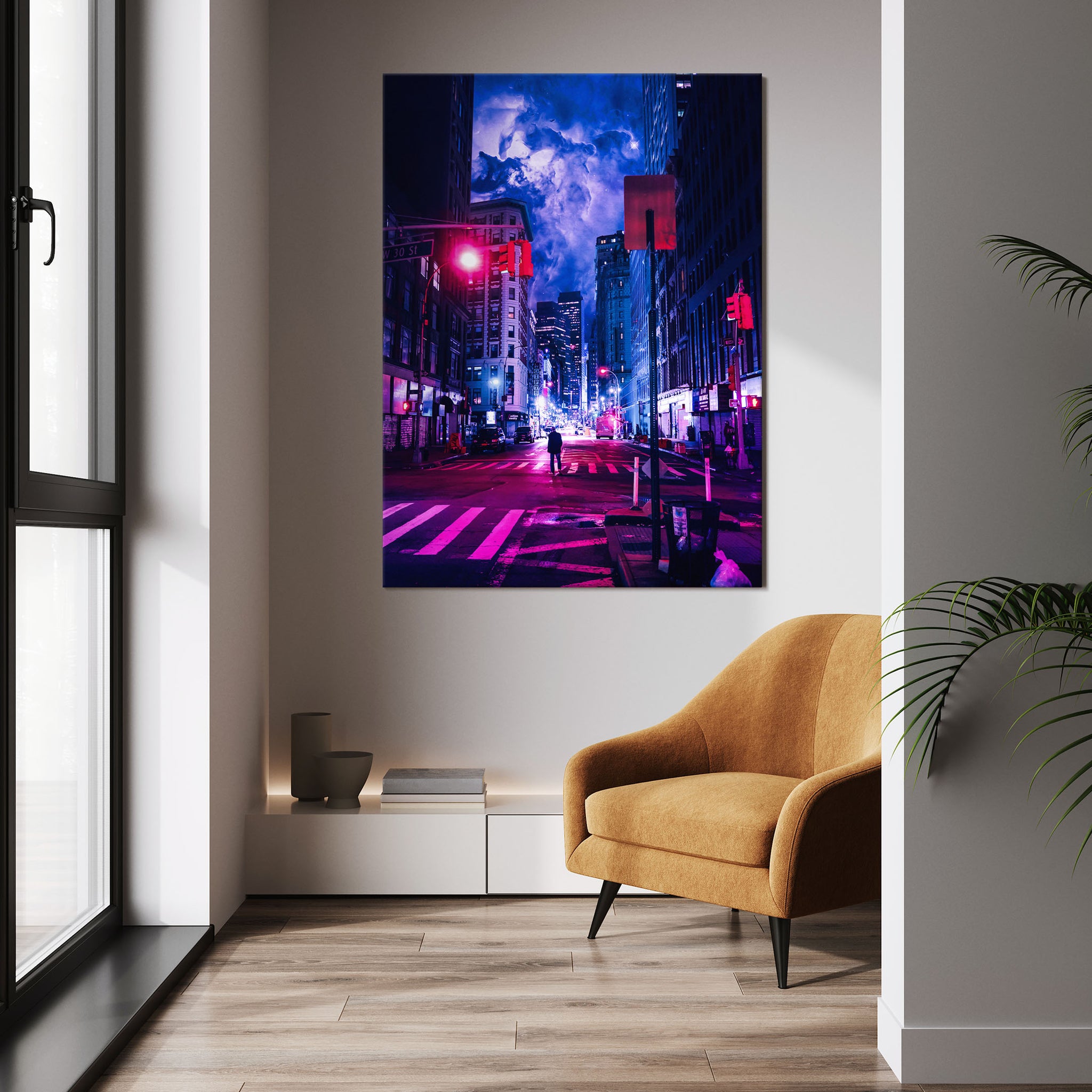 Nebula Above The City