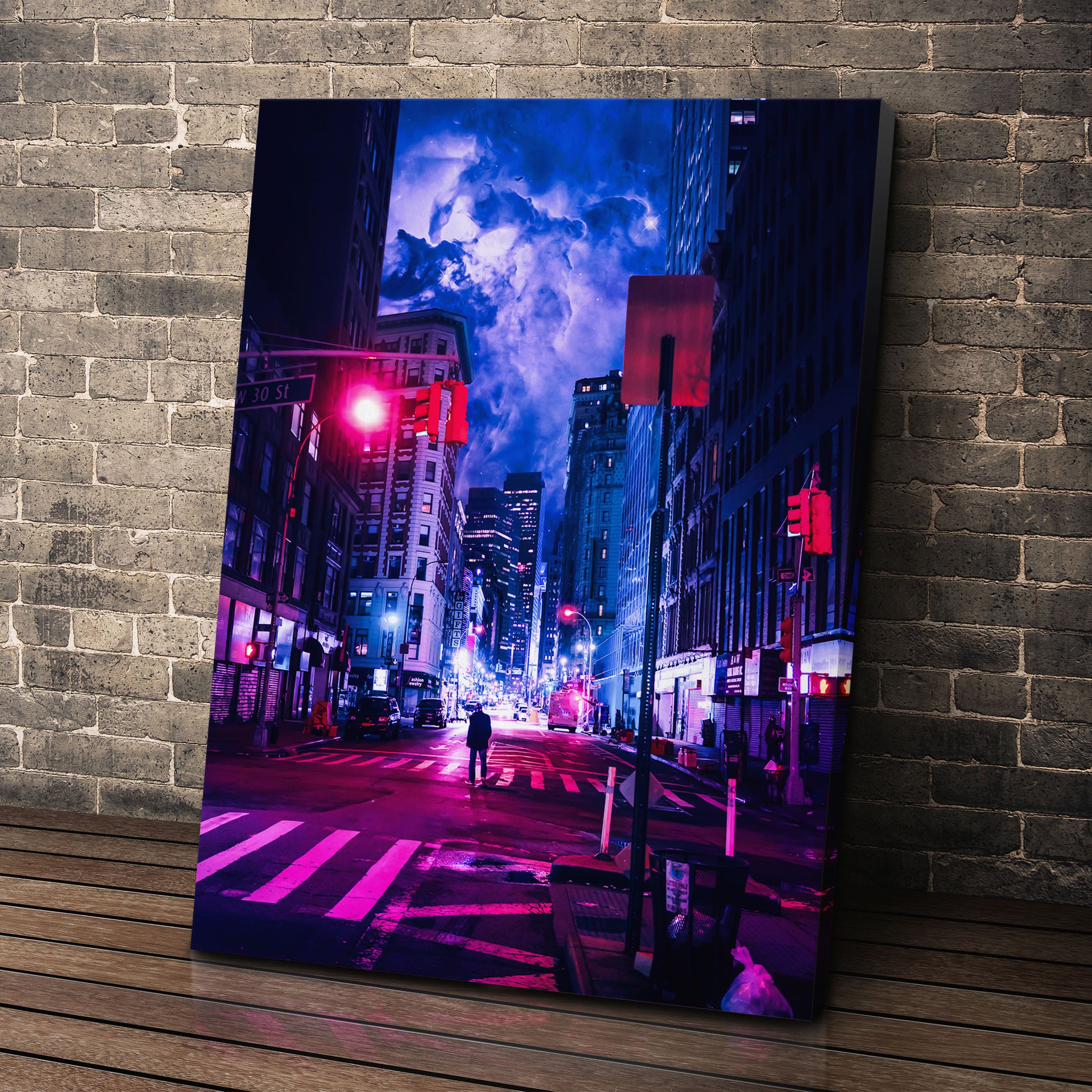 Nebula Above The City