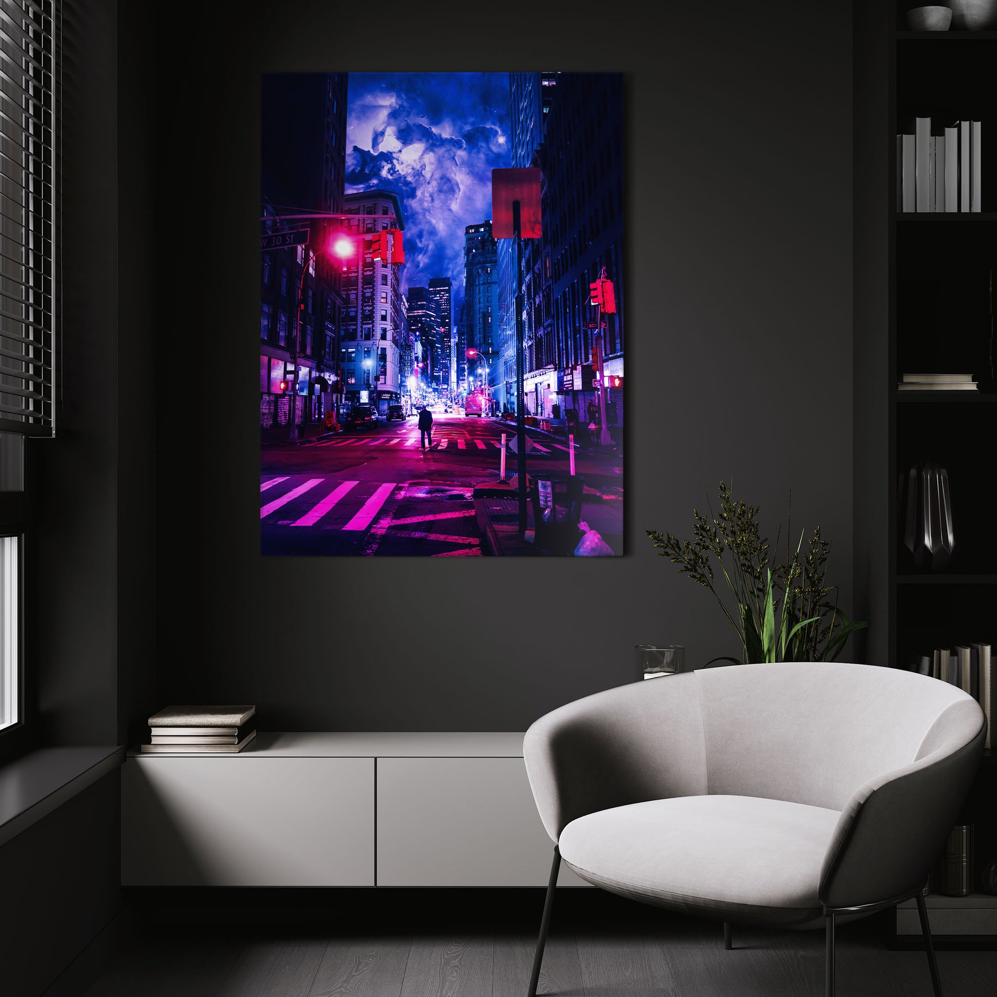 Nebula Above The City