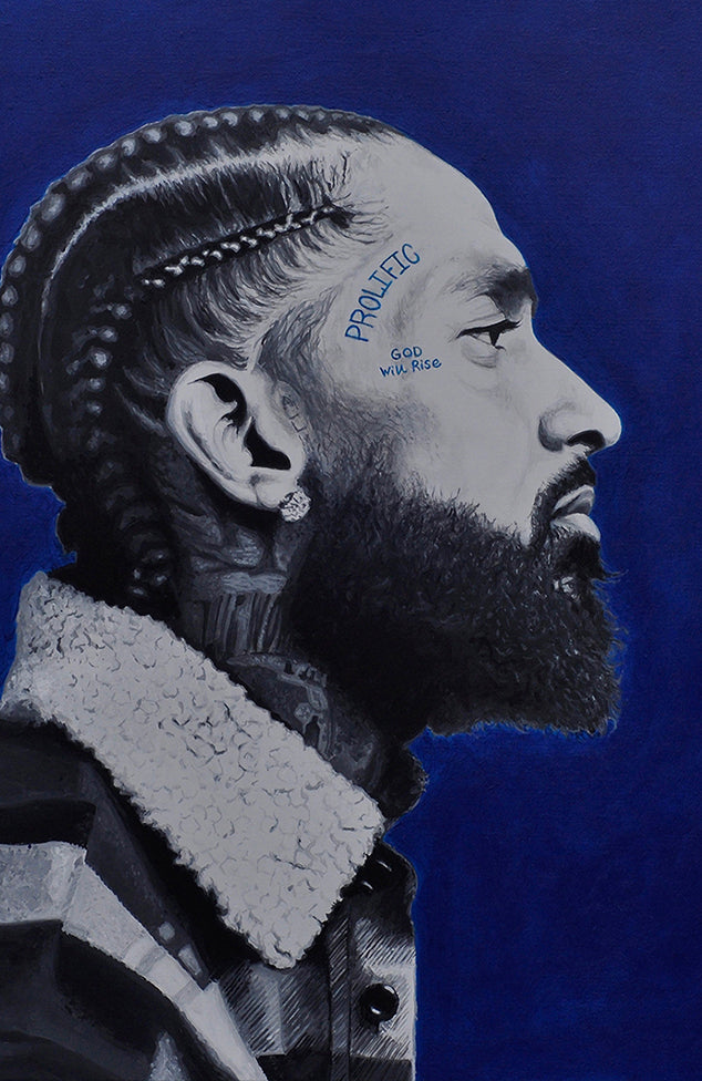 Designer Inspired Nipsey Blue Bonnet