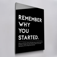 Remember Why