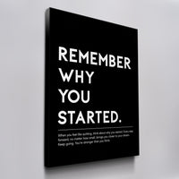 Remember Why