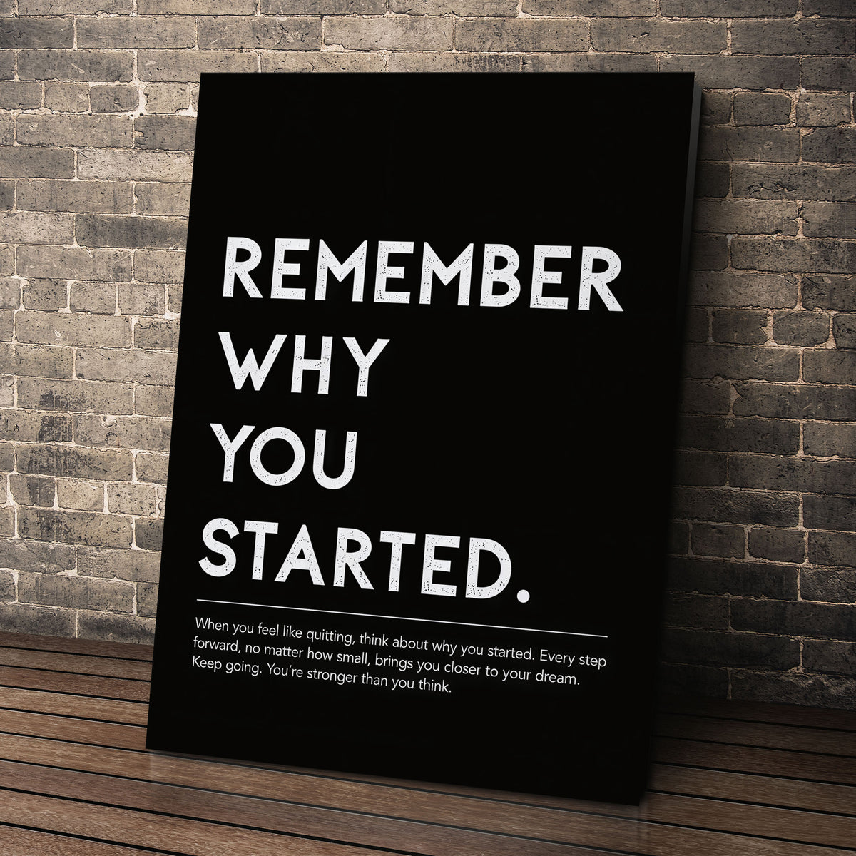 Remember Why