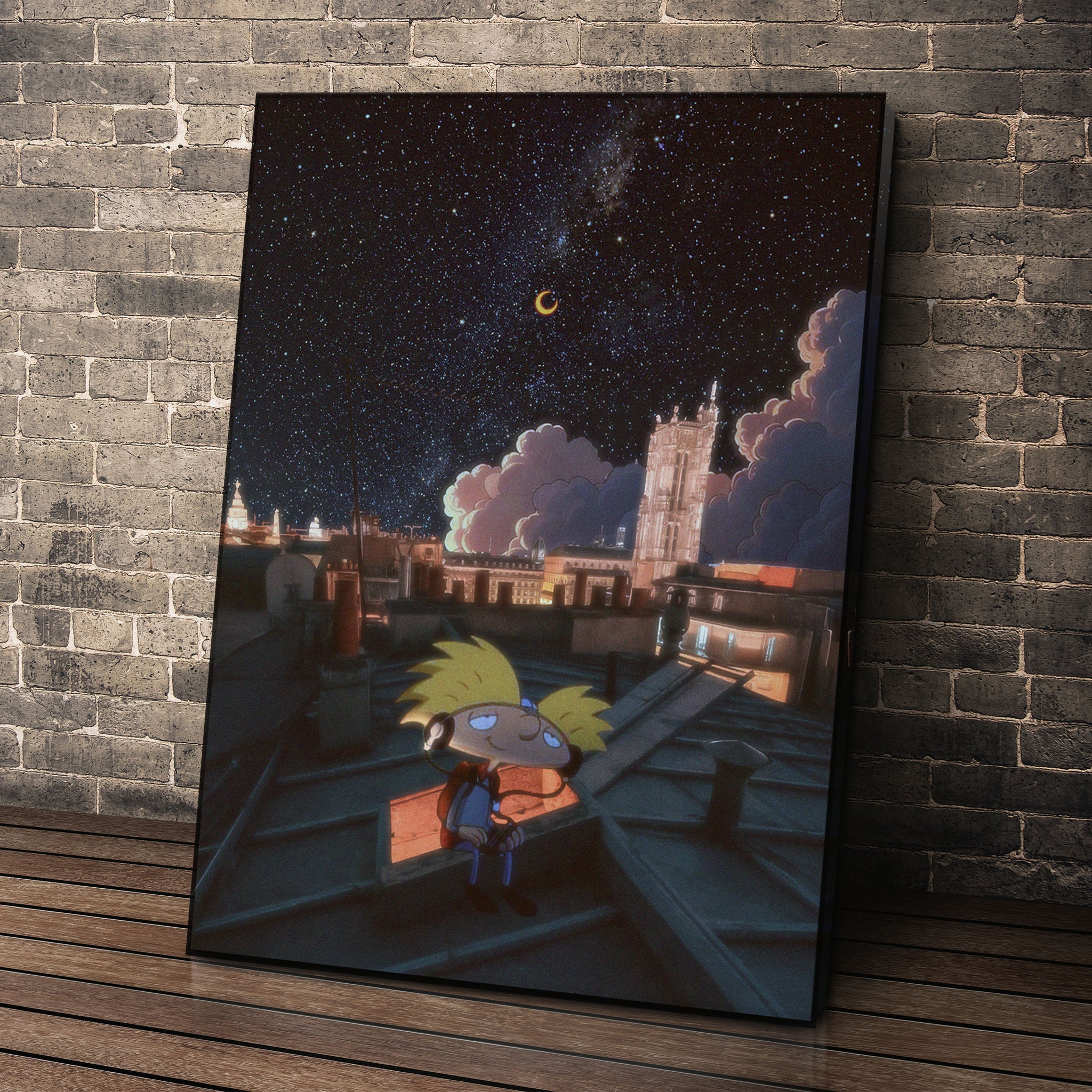 Rooftop Reflections