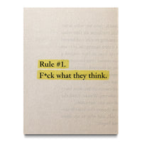 Rule #1