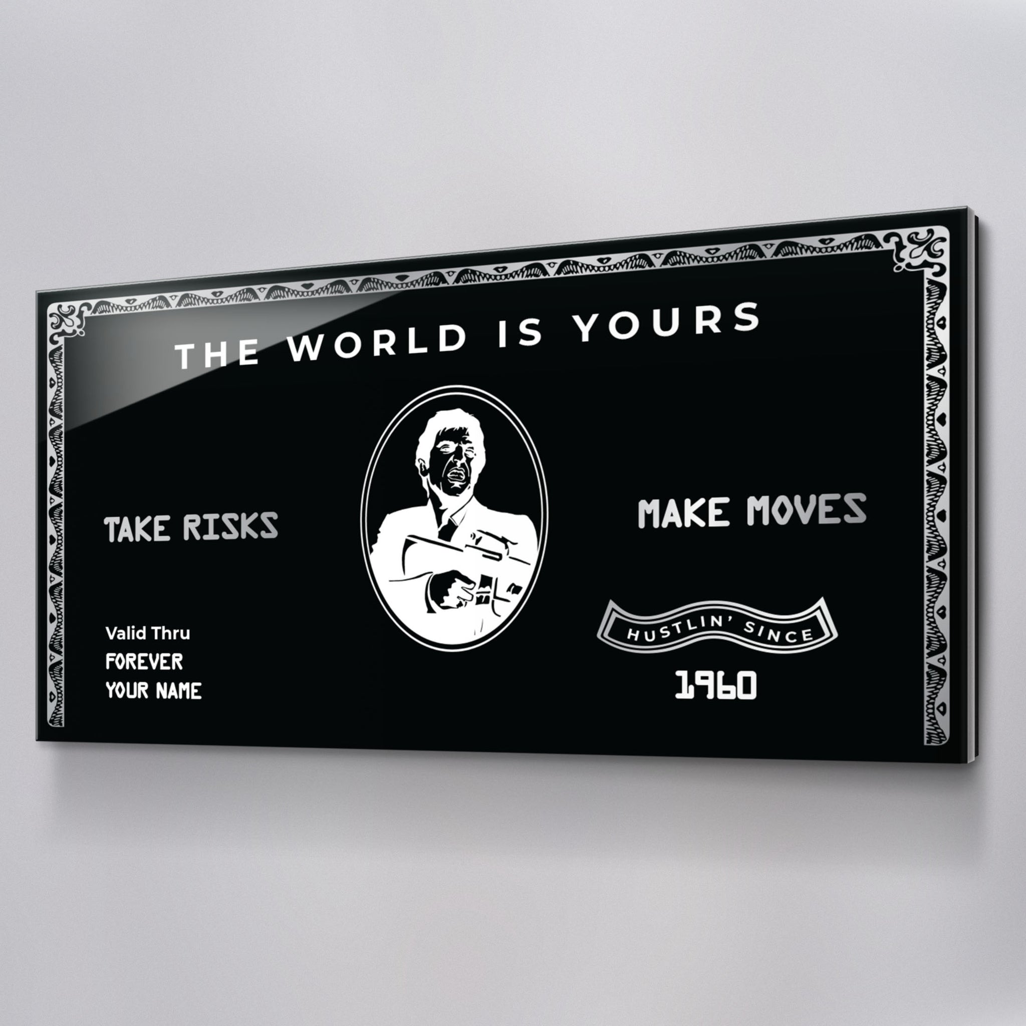 Scarface Card - Take Risks Make Moves