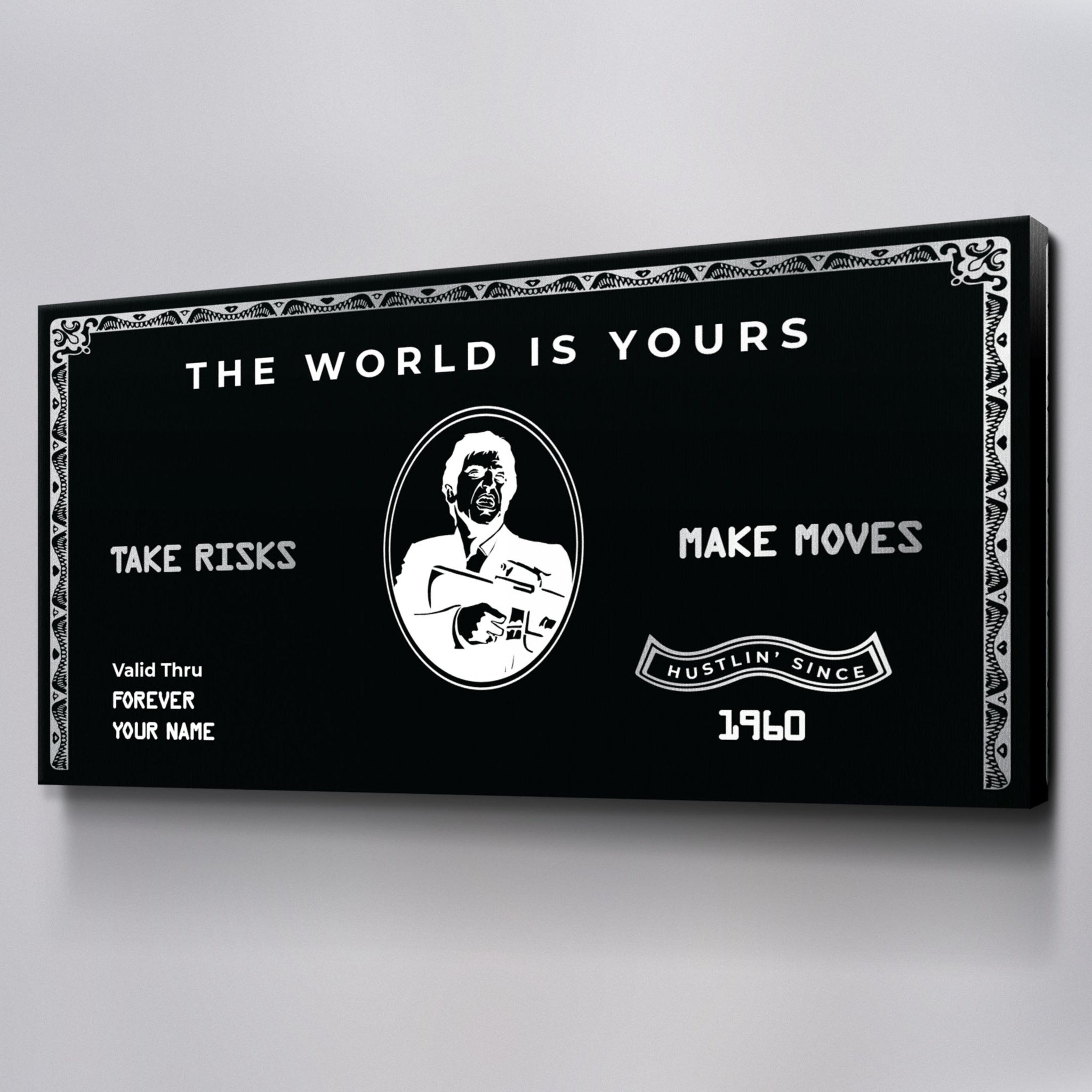 Scarface Card - Take Risks Make Moves