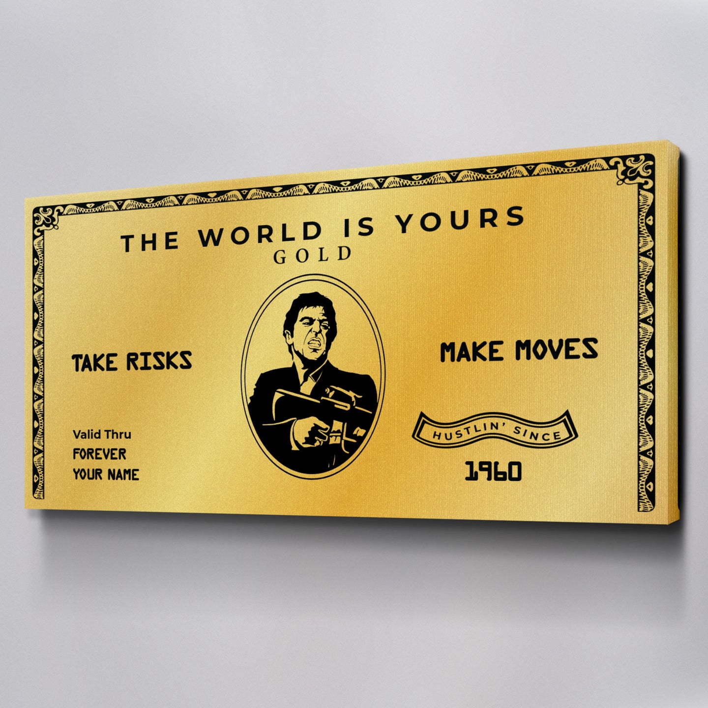 Scarface Card - Take Risks Make Moves