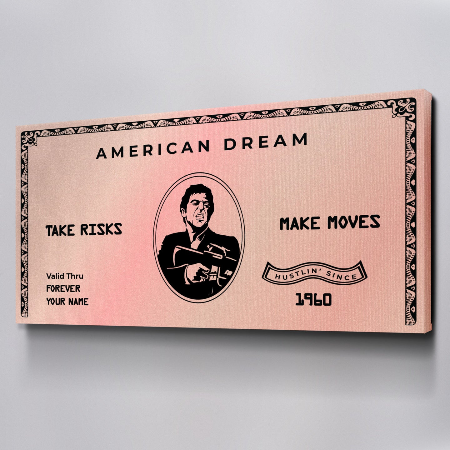 Scarface Card - Take Risks Make Moves