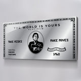Scarface Card - Take Risks Make Moves