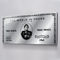 Scarface Card - Take Risks Make Moves