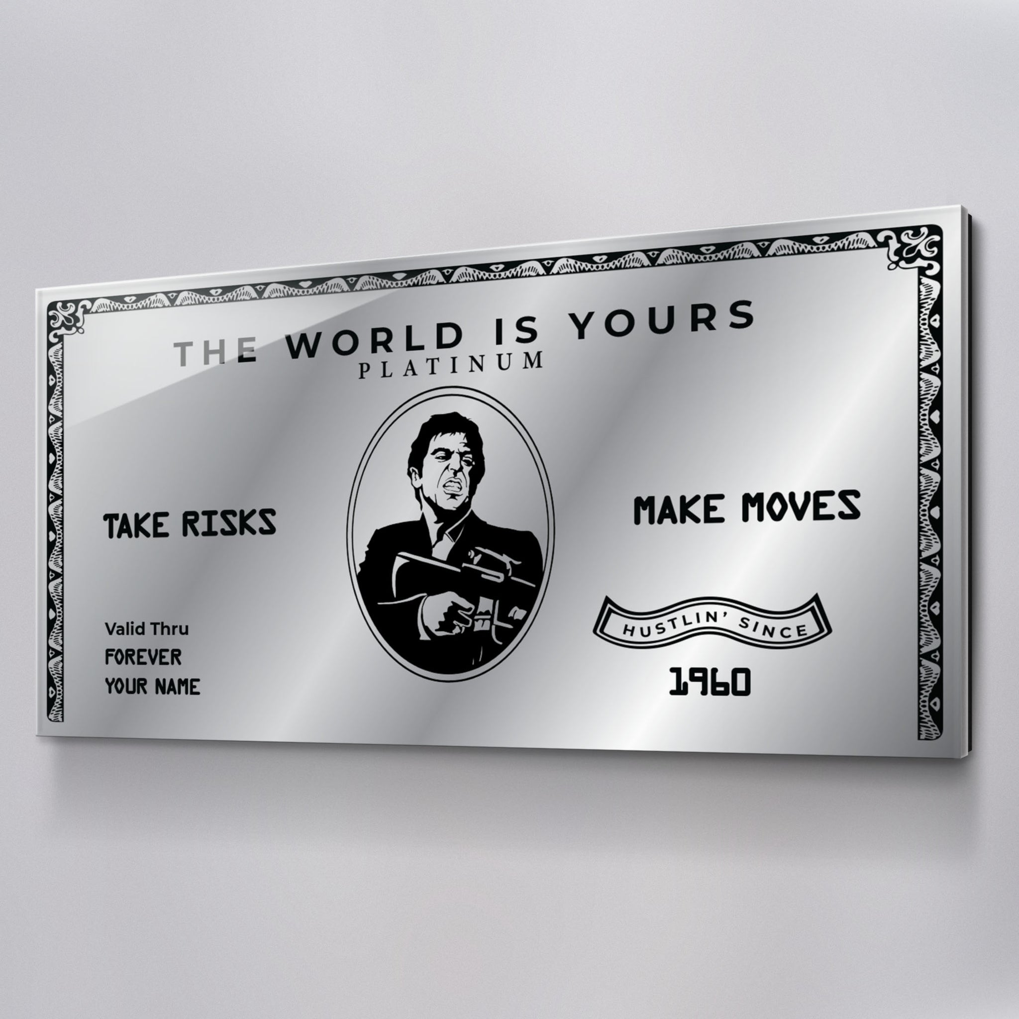 Scarface Card - Take Risks Make Moves