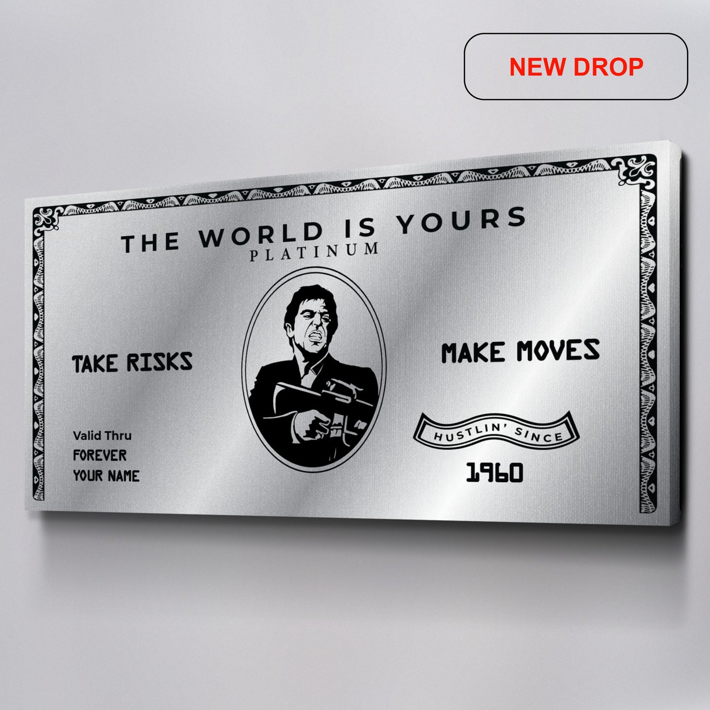 Scarface Card - Take Risks Make Moves