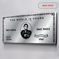 Scarface Card - Take Risks Make Moves