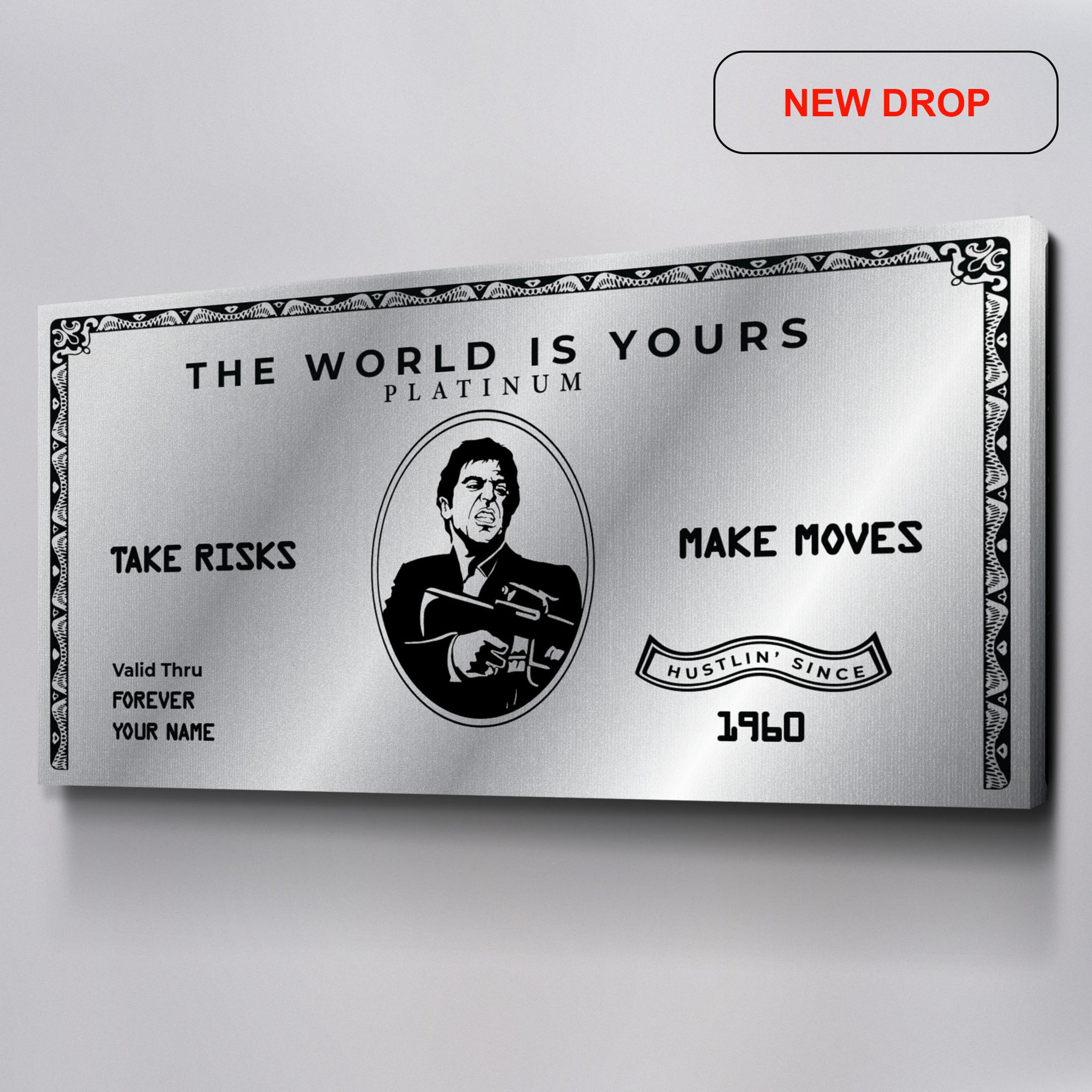 Scarface Card - Take Risks Make Moves