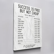 Success Is Free But Not Cheap