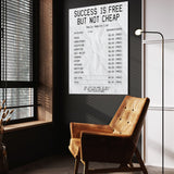 Success Is Free But Not Cheap