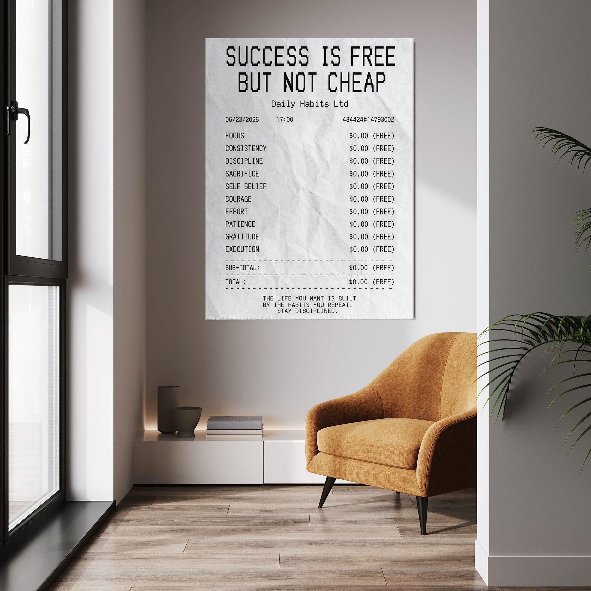 Success Is Free But Not Cheap