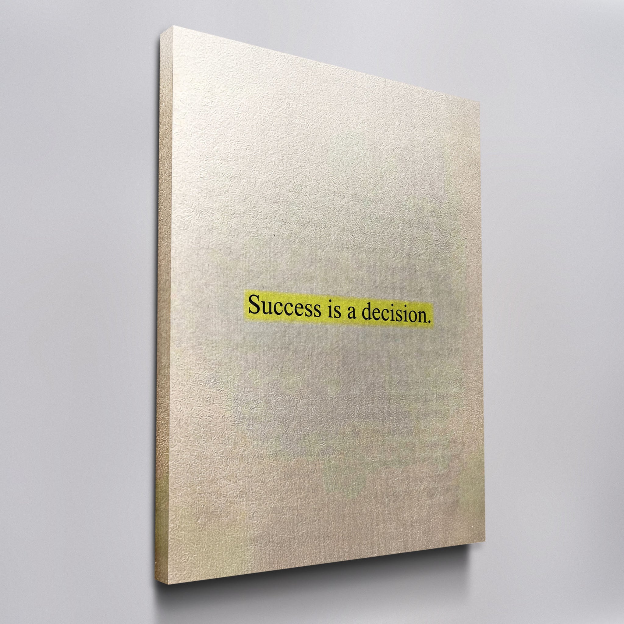 Success is a Decision