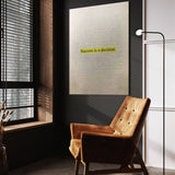 Success is a Decision