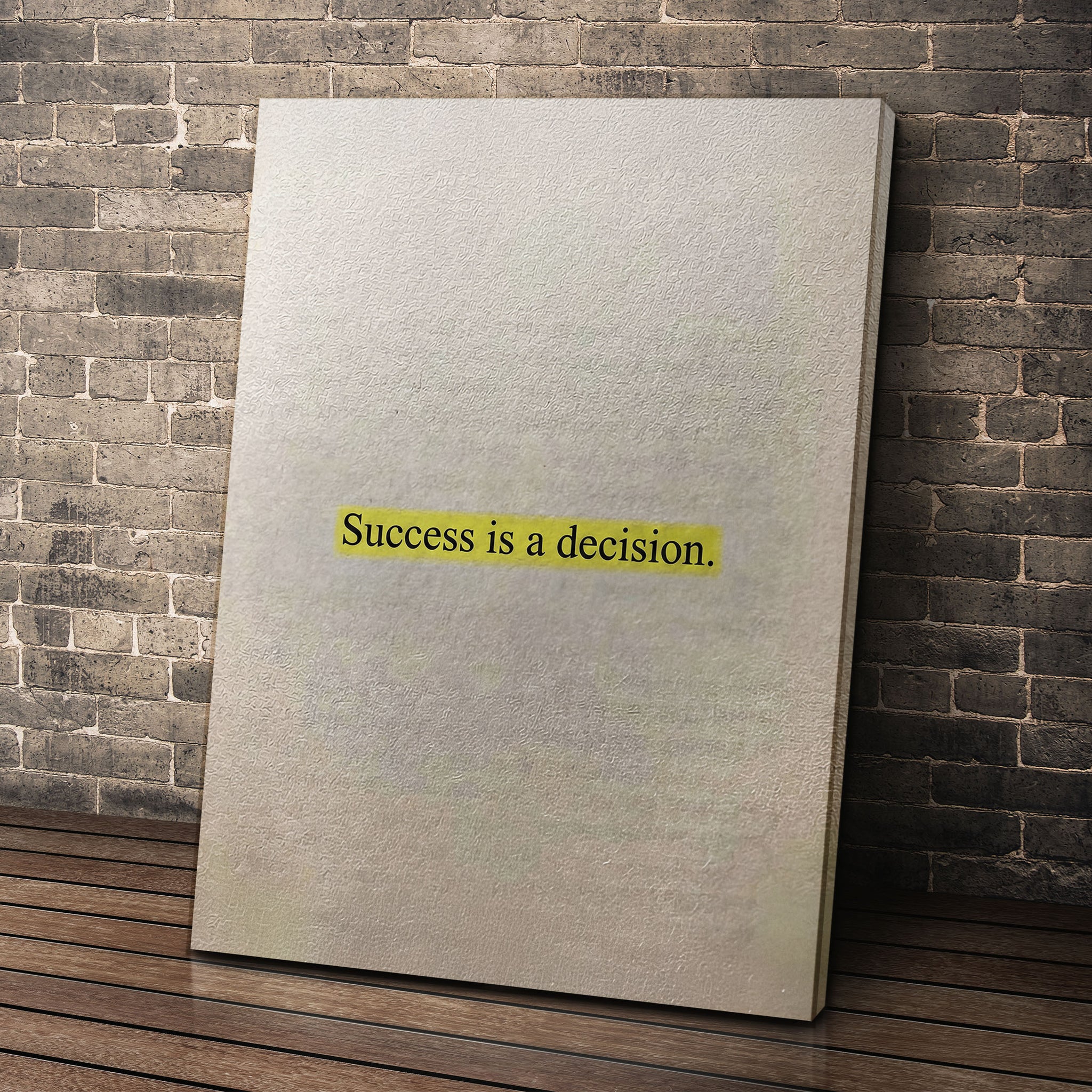 Success is a Decision