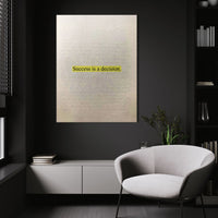 Success is a Decision