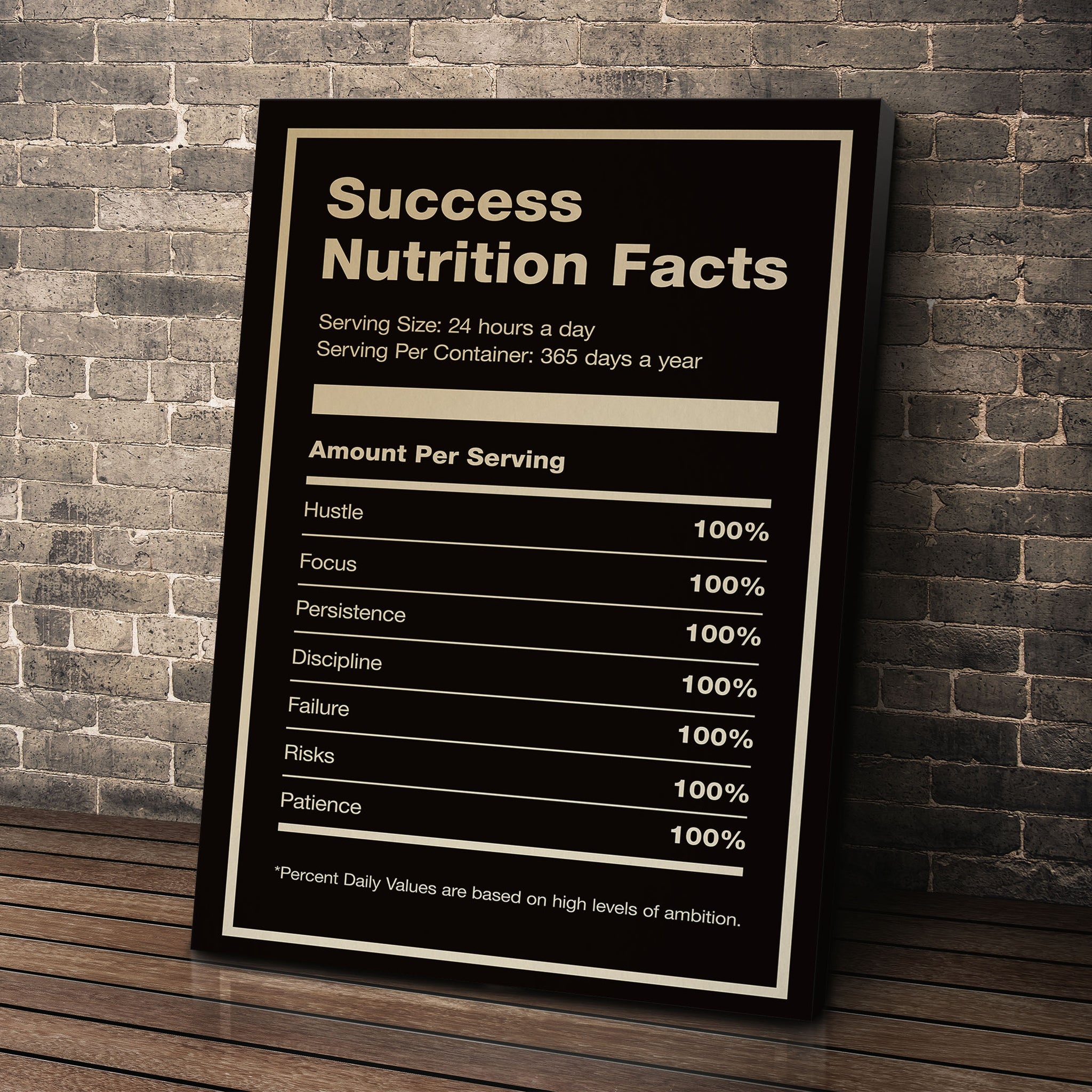 Success Nutrition Facts