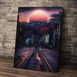 Sunset Over The City
