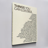 Things You Can Control