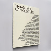 Things You Can Control