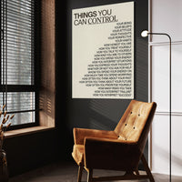 Things You Can Control