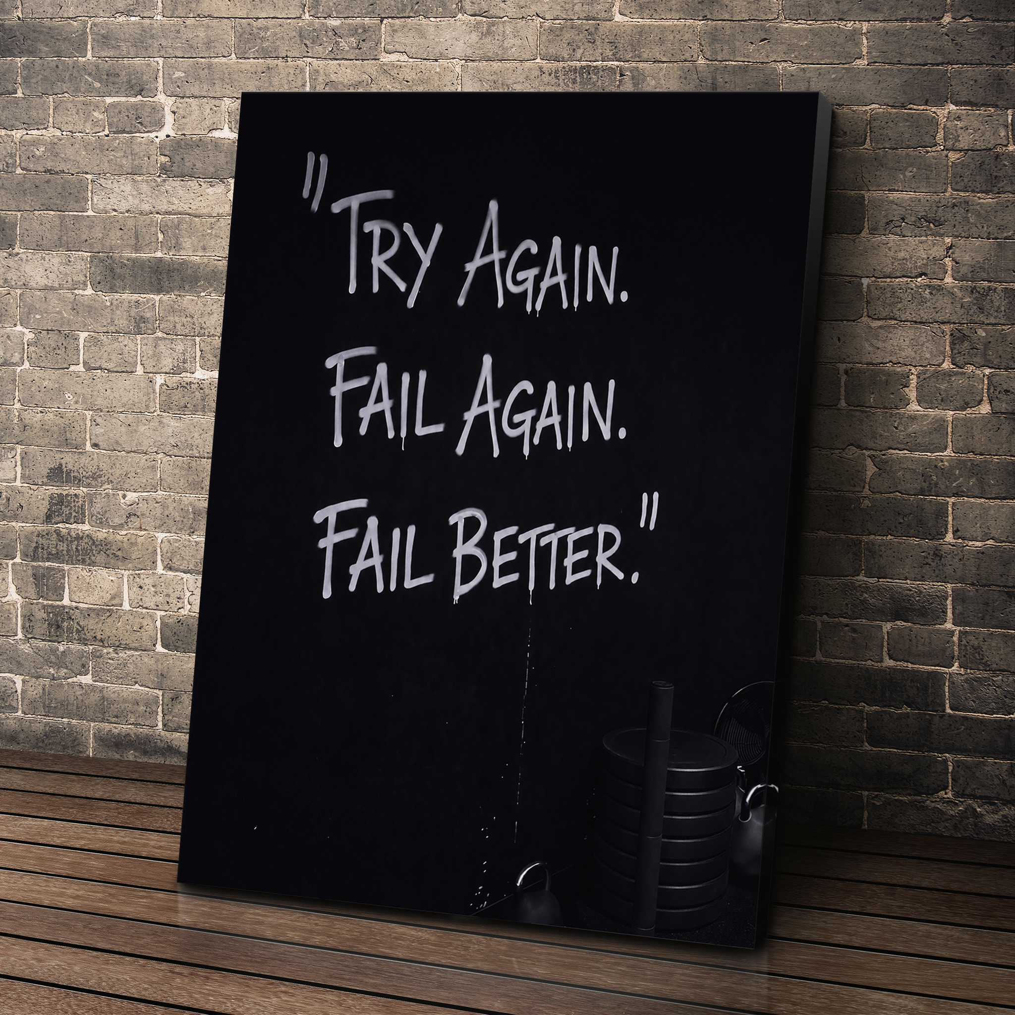 Try Again. Fail Again. Fail Better.
