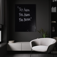 Try Again. Fail Again. Fail Better.