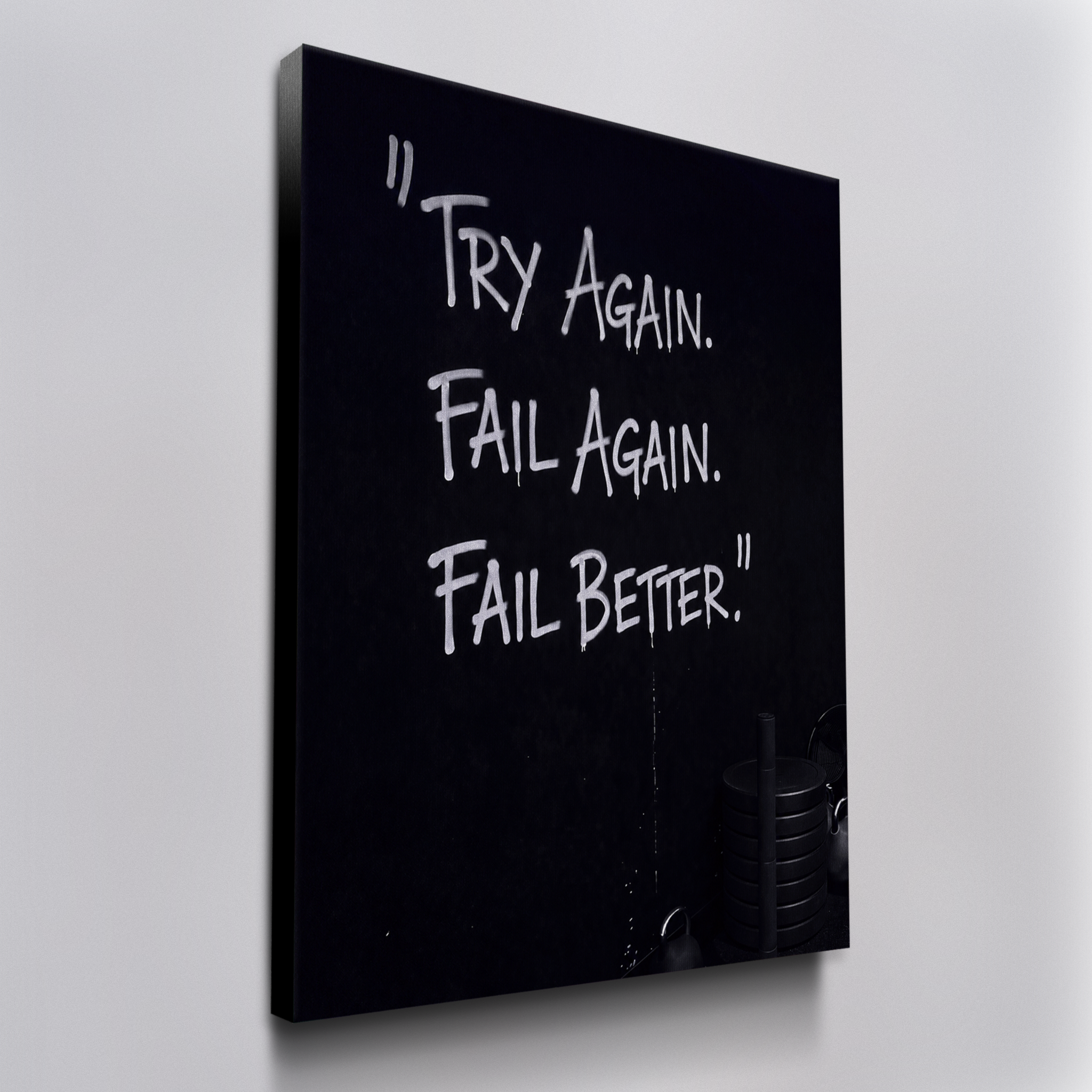 Try Again. Fail Again. Fail Better.