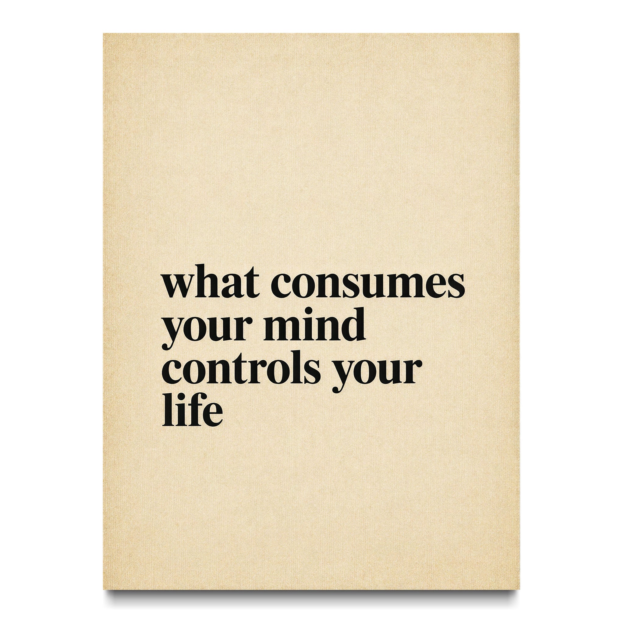 What Consumes Your Mind