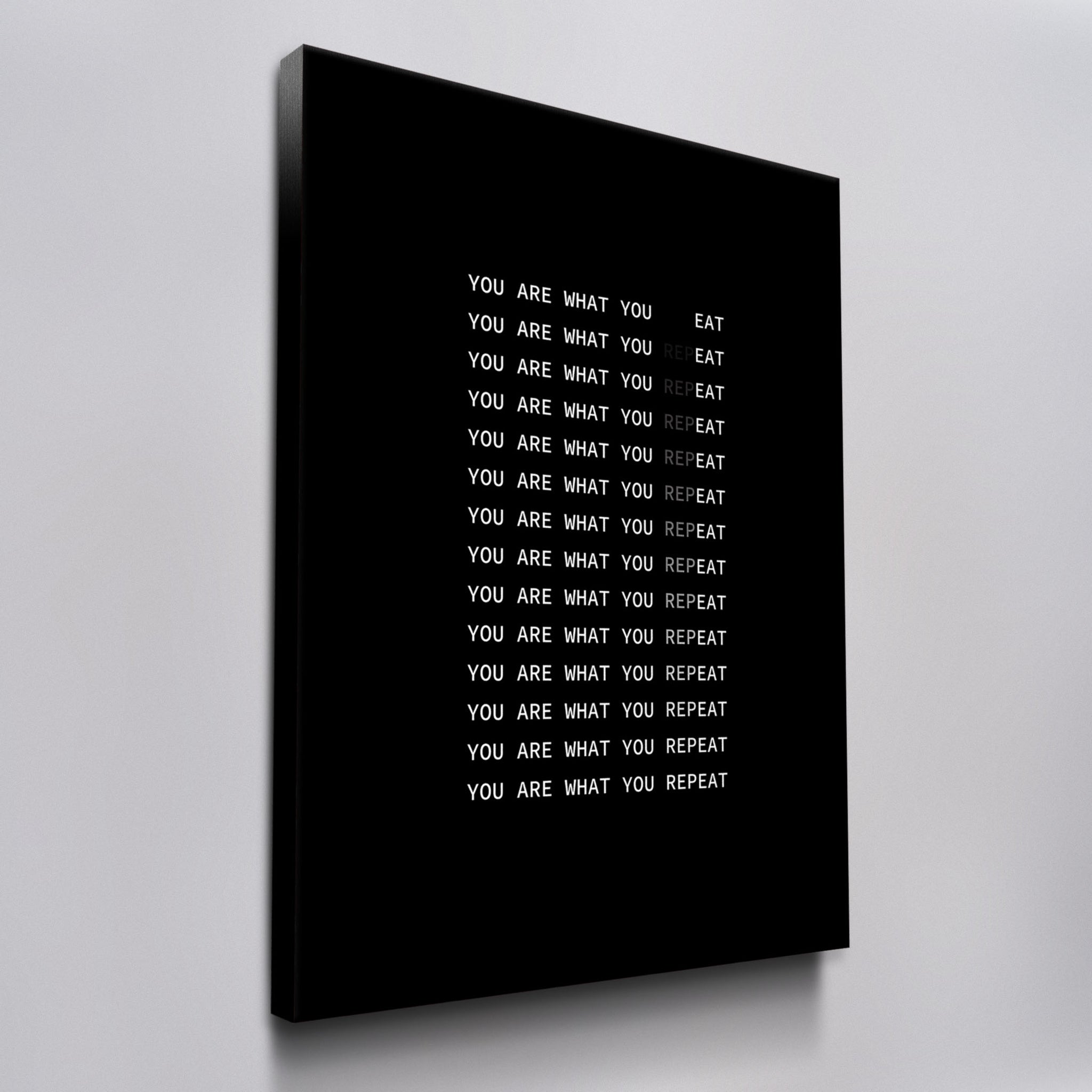 You are what you rep(eat)