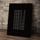 You are what you rep(eat)