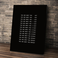 You are what you rep(eat)