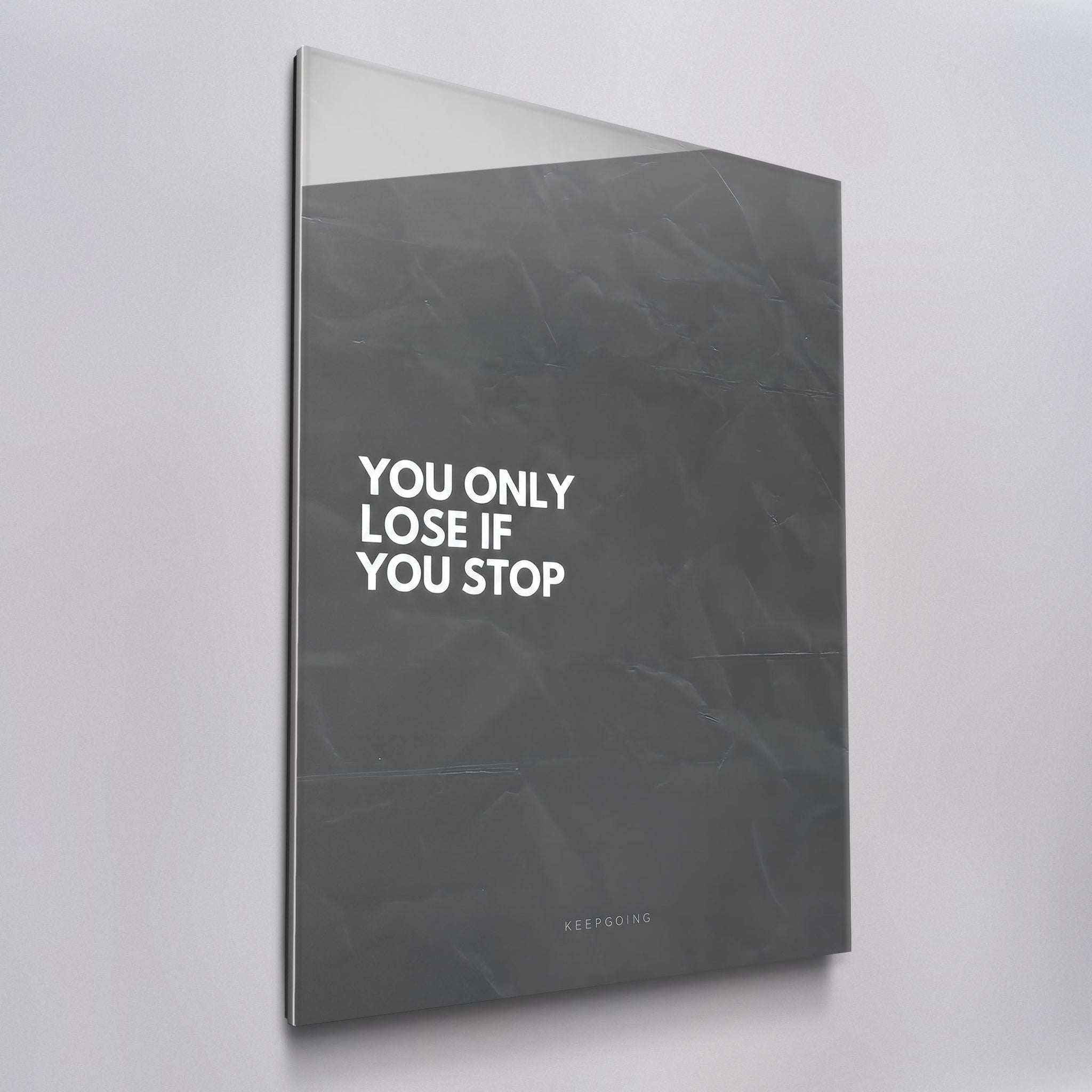 You Only Lose if You Stop