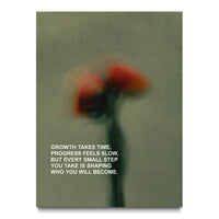 Growth Takes Time canvas wall art, front view