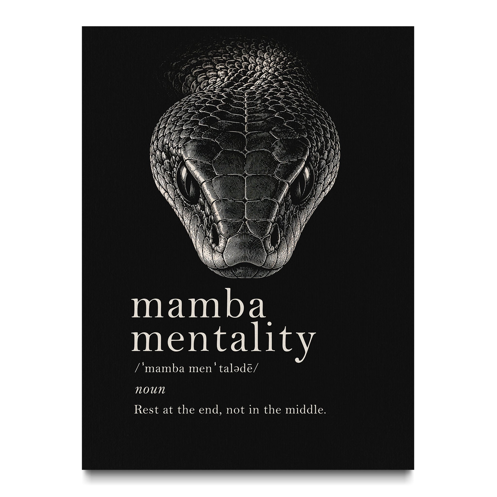 Mamba Mentality - The End