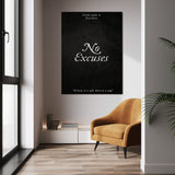 No Excuses